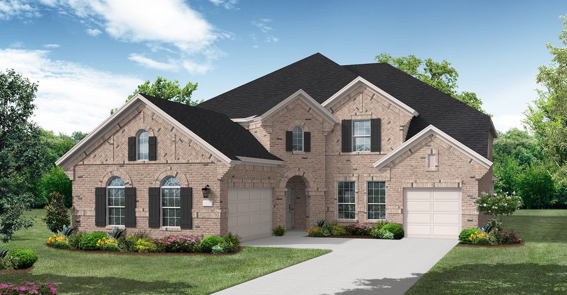 New construction Single-Family house Lockhart (3767-DM-50), 11475 Misty Ridge Drive, Roanoke, TX 76262 - photo