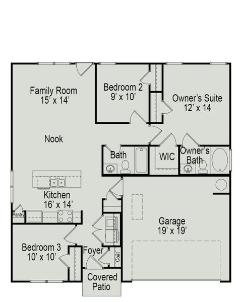 The Foxcroft Floorplan