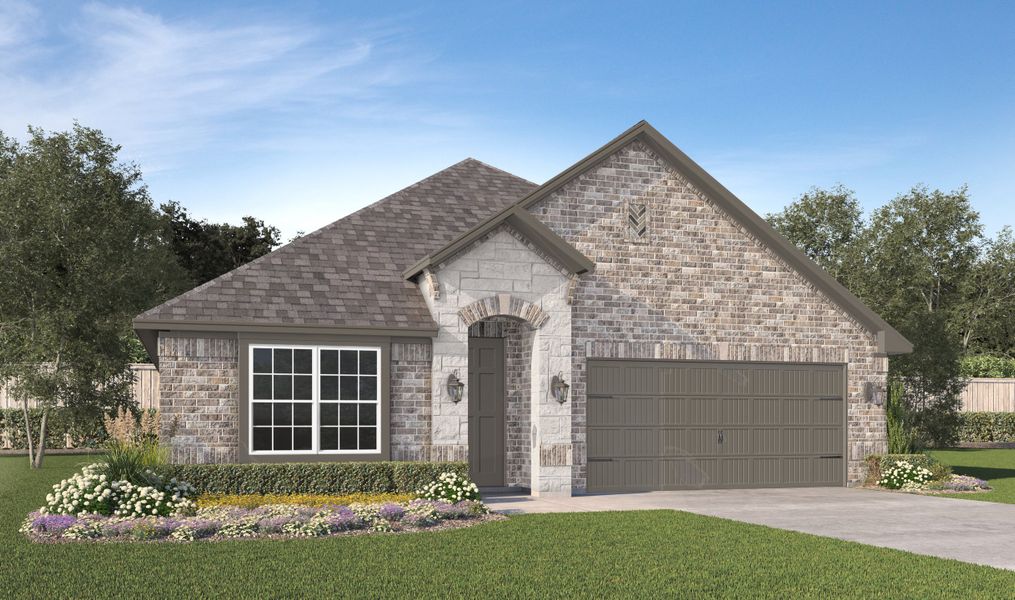 New construction Single-Family house Clover II, FM 741, Forney, TX 75126 - photo