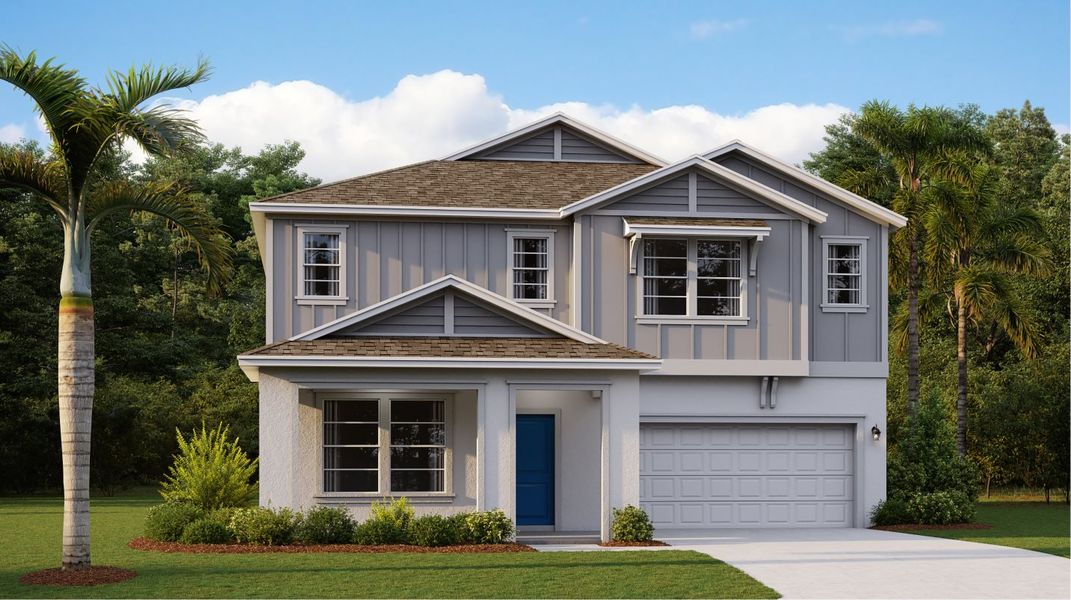 New construction Single-Family house 2881 Armstrong Avenue, Clermont, FL 34714 Douglas- photo