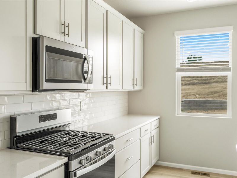 The Kenosha floorplan interior image taken at a Meritage Homes community in Northern, Colorado.