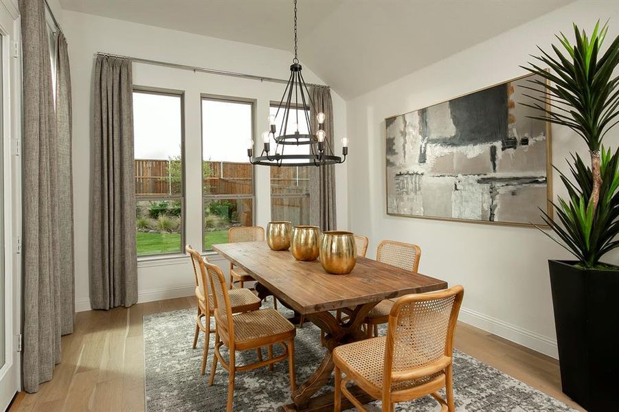 Dining Area - The Newark (2859 Plan)