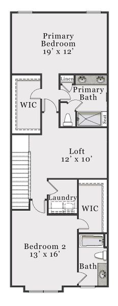 Park - Third Floor Elevation B Interior