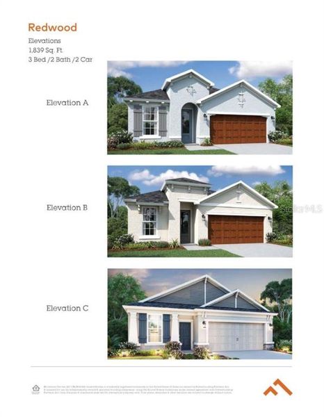 New construction Single-Family house 5323 Cappleman Loop, Brooksville, FL 34601 Redwood- photo