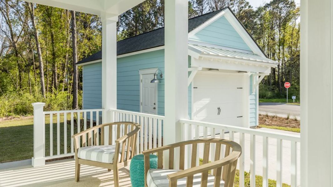 Pinckney Covered Porch