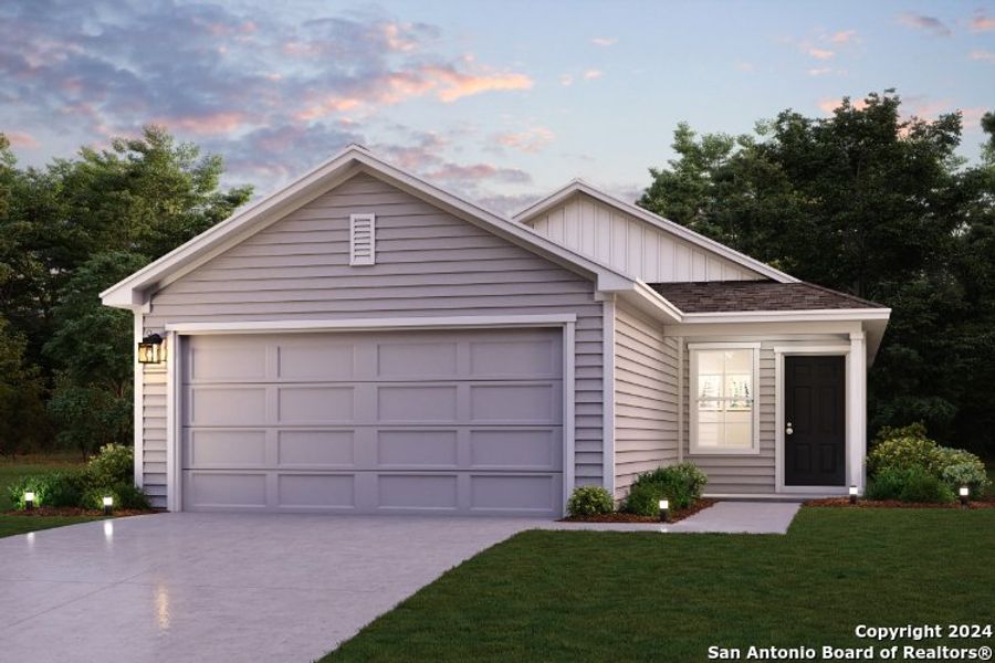 New construction Single-Family house 5403 Franklin Hills, San Antonio, TX 78073 Hopewell - 1455- photo
