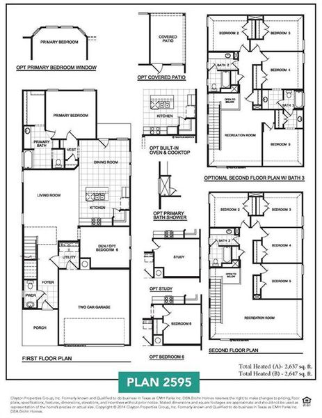 2595 Floor Plan