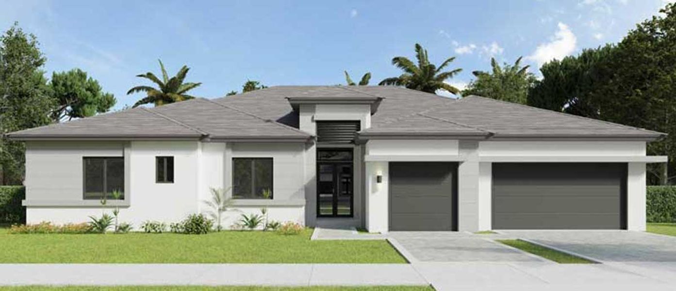 New construction Single-Family house Helia I, SW 157, Miami, FL 33187 - photo