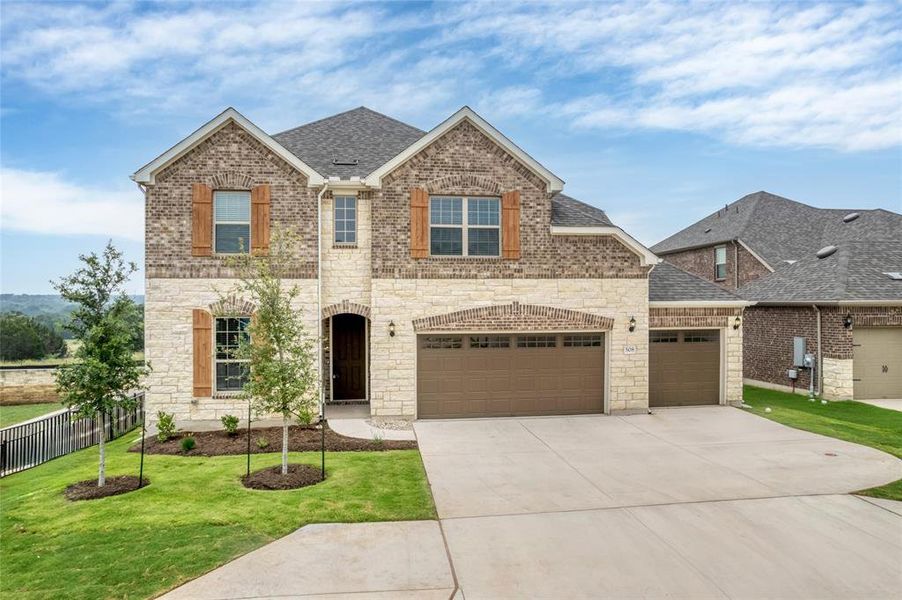 This loaded Lexington plan by Pulte Homes, arguably has the best view in all of Crescent Bluff. 3-car garage, 4 bedrooms, 3.5 bathrooms, large office, small office, second playroom and a theater room upstairs.