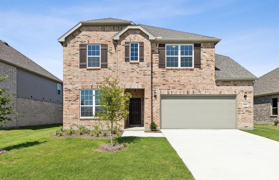 NEW CONSTRUCTION: Beautiful two-story home available at Anna Town Square.