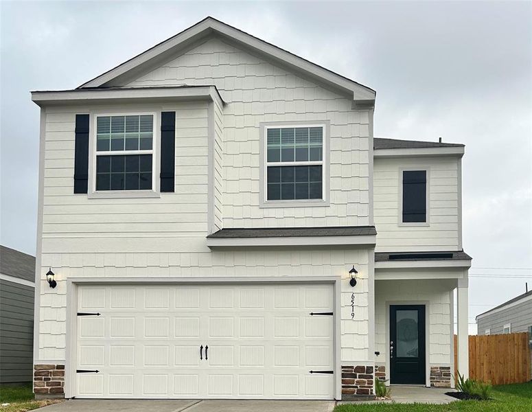 The welcoming exterior of the Mesquite floor plan.