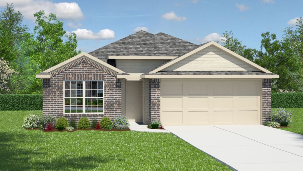 New construction Single-Family house The Brown, 404 Steele Rapids, Cibolo, TX 78108 - photo