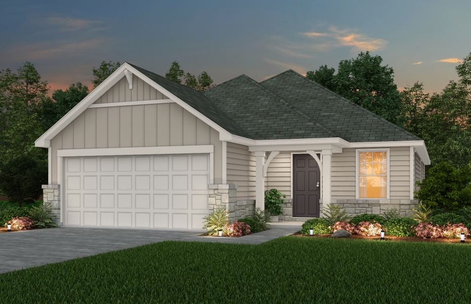 New construction Single-Family house Becket, 801 Altapass Hills, Seguin, TX 78155 - photo