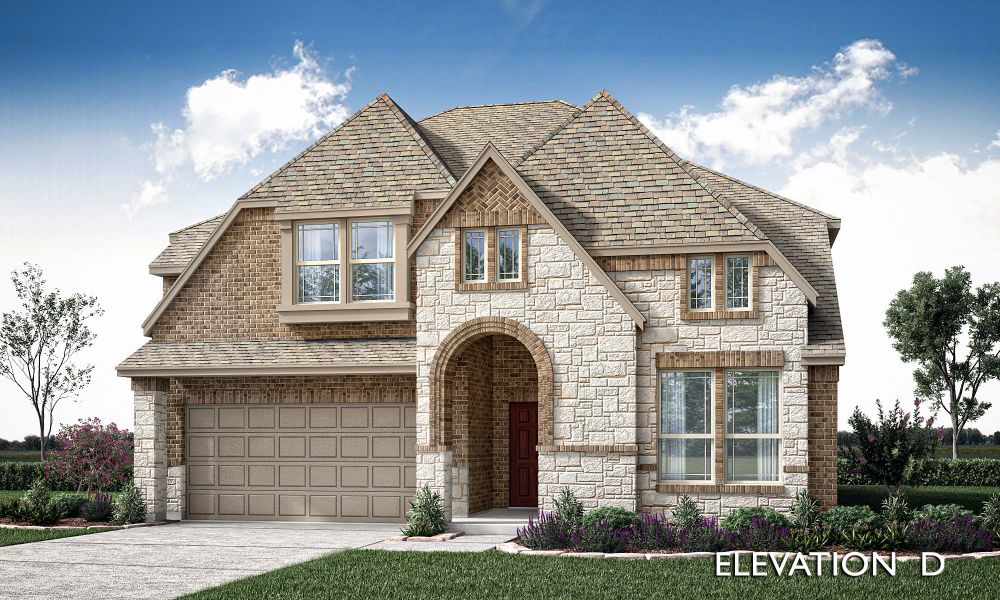 New construction Single-Family house Violet II, 1009 Canuela Way, Fort Worth, TX 76247 - photo