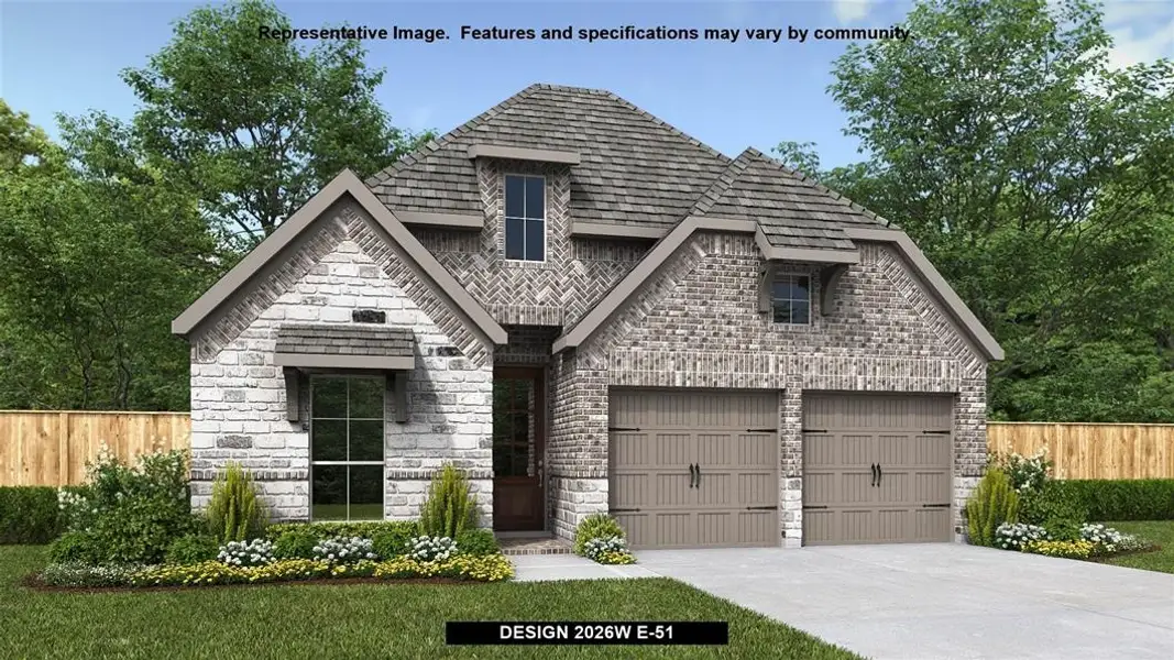 New construction Single-Family house Design 2026W, 1331 Nicholas Cove, San Antonio, TX 78245 - photo