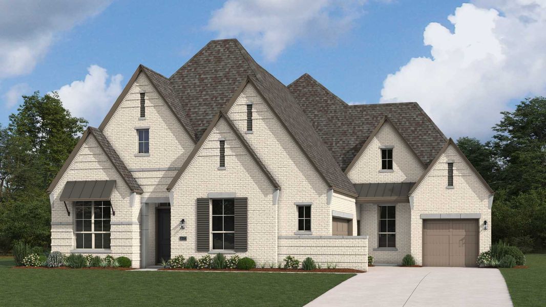 New construction Single-Family house 283 Plan, 23619 Providence Ridge Trail, Katy, TX 77493 - photo