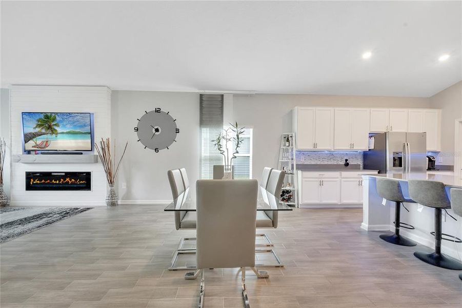 Dining Area in Open Floorplan