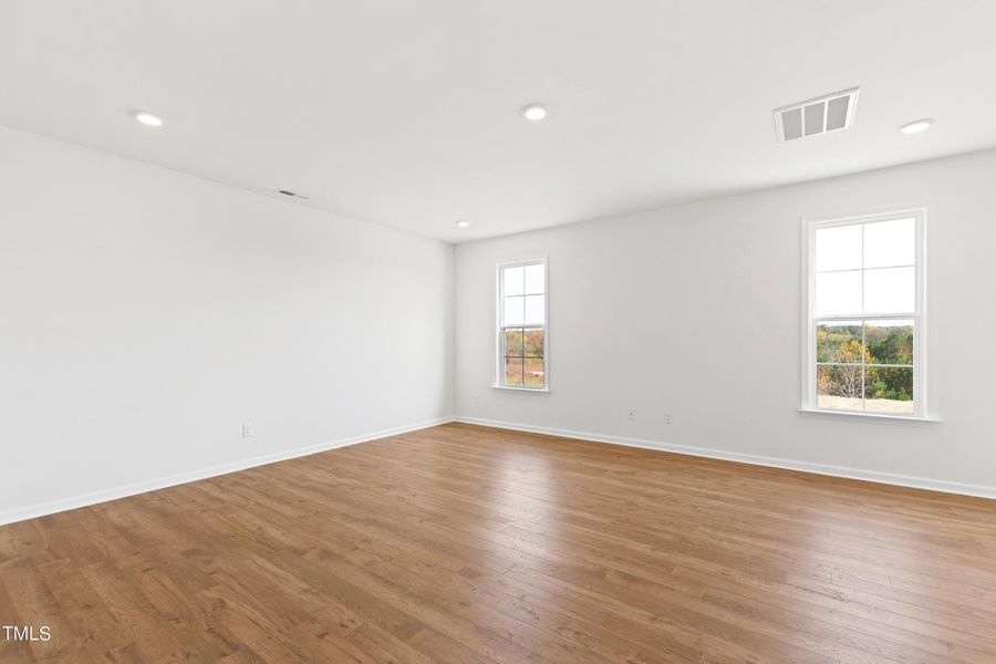 Photos of floor plan not actual home