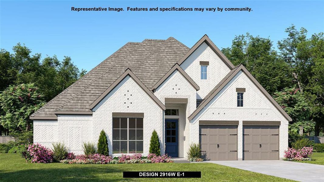 New construction Single-Family house Design 2916W, 1327 Nicholas Cove, San Antonio, TX 78245 - photo