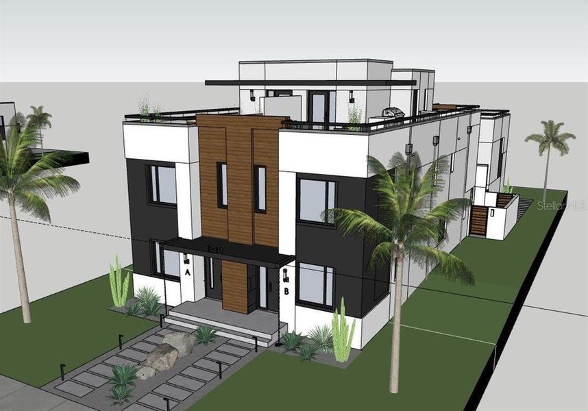 New construction Townhouse house 1412 S Moody Avenue, Unit A, Tampa, FL 33629 - photo