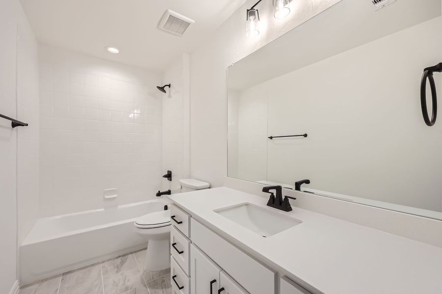 Plan 858 Second Bathroom Representative  Photo