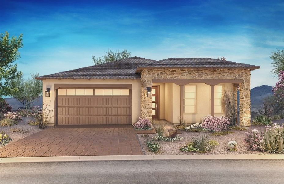 Hacienda Ranch Exterior, Color 5