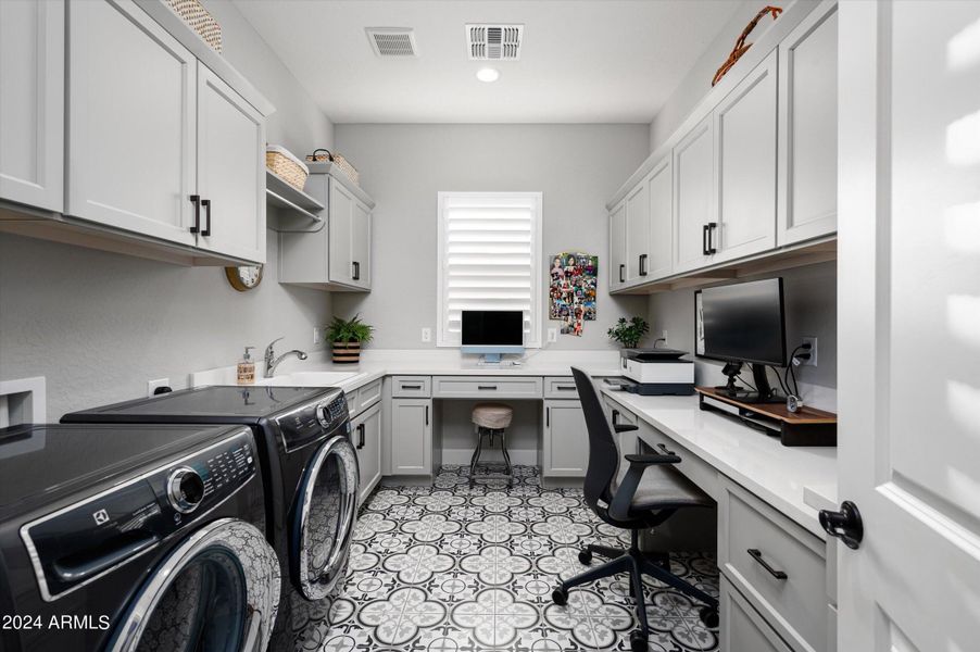 Laundry Room Smart Space