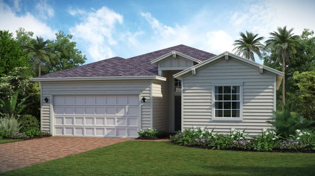 New construction Single-Family house 1437 Lachlan Cir, Jacksonville, FL 32218 Trevi- photo