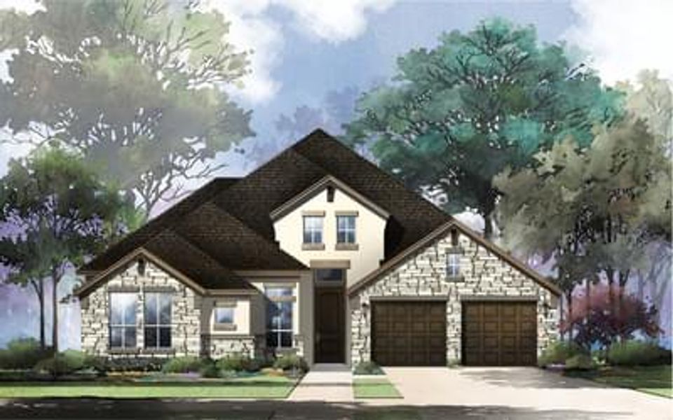 New construction Single-Family house Clark : 60-2551F.1, 3041 Bristow Park, Bulverde, TX 78163 - photo