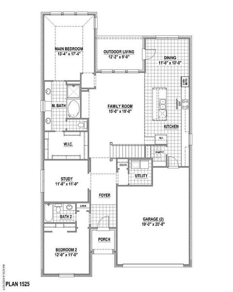 1st Level Floor Plan