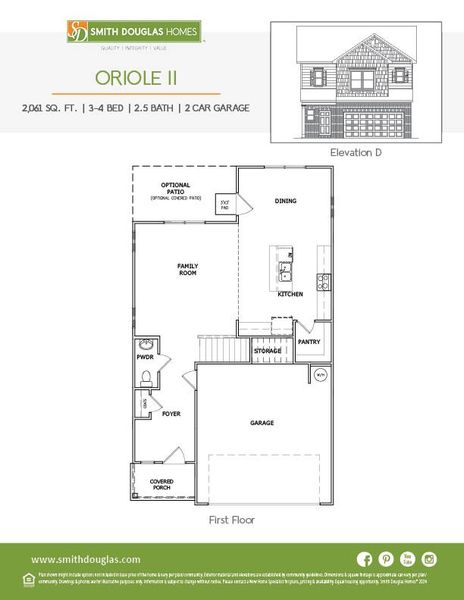 The Oriole II First Floor