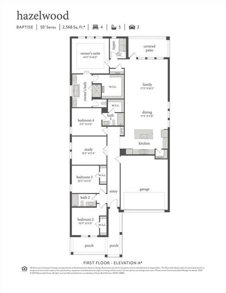 Your single story dream home with fantastic entertaining space is waiting for you in our Baptise floor plan!