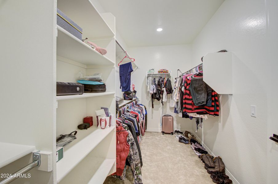 Primary Bed Closet