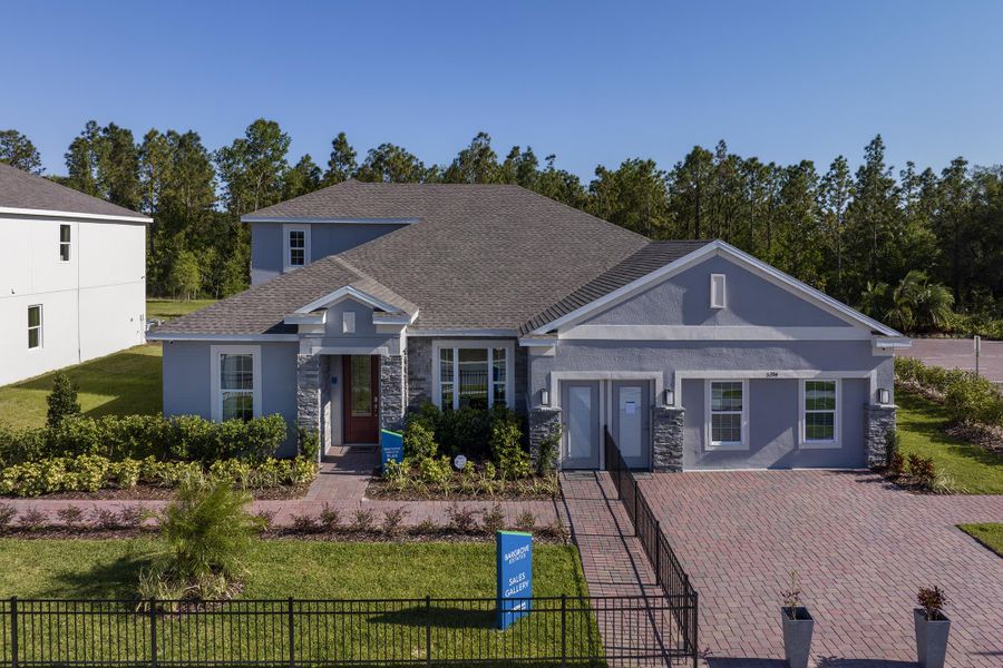 Exterior | Brentwood Executive | Bargrove Estates | New Homes in Mount Dora, FL | Landsea Homes