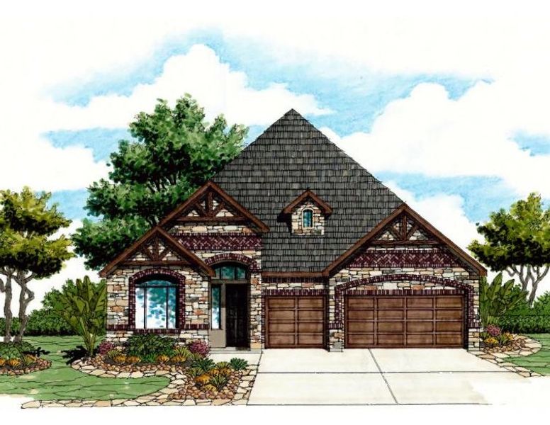 New construction Single-Family house Teepleton, 16015 Villa Basilica, San Antonio, TX 78255 - photo