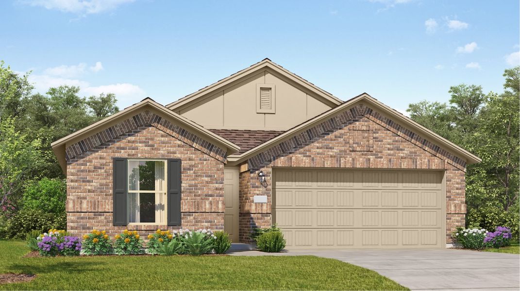 New construction Single-Family house 702 Pleasant Point Drive, Beasley, TX 77417 Rowan IV- photo