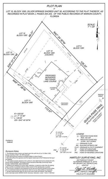 Lot Layout