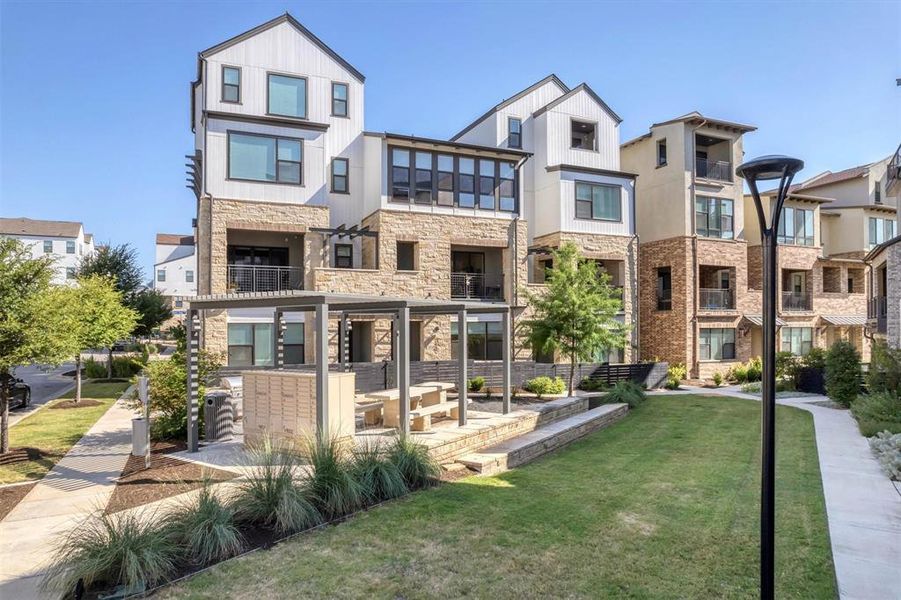 4003 Emory Peak Pass in The Grove in Central Austin is the epitome of urban luxury, offering a sophisticated and modern living experience
