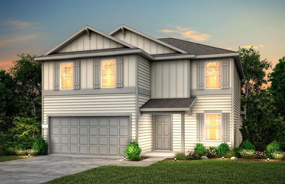 New construction Single-Family house 26136 Brahman Drive, Magnolia, TX 77355 Granville- photo