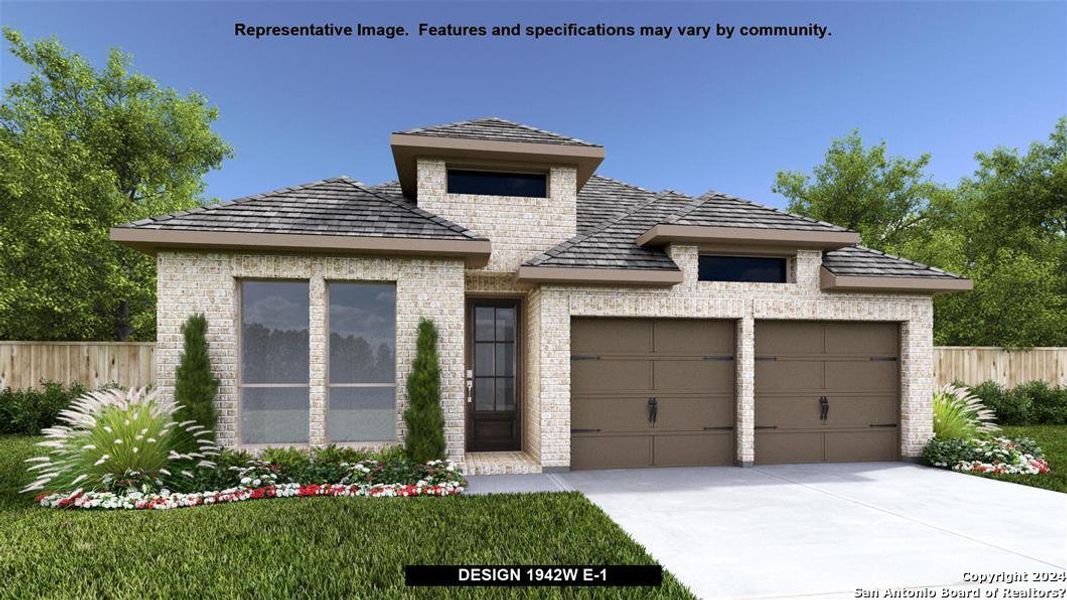 New construction Single-Family house 1706 Knippa, San Antonio, TX 78253 Design 1942W- photo
