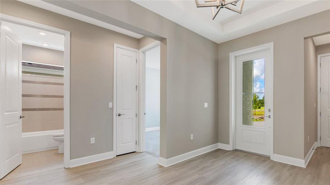 Foyer and Secondary Bedroom