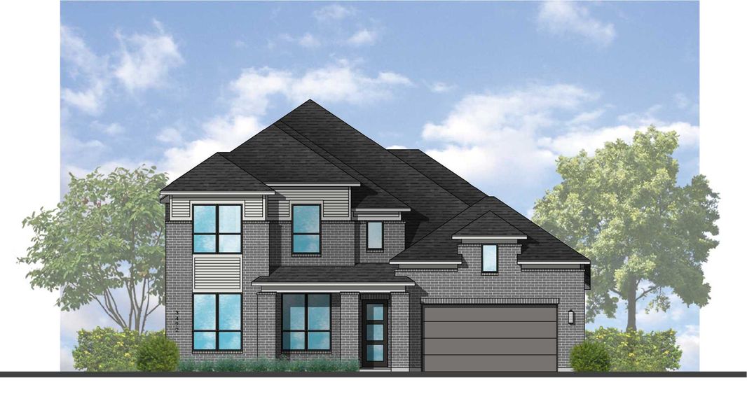 Representative Elevation - some options shown