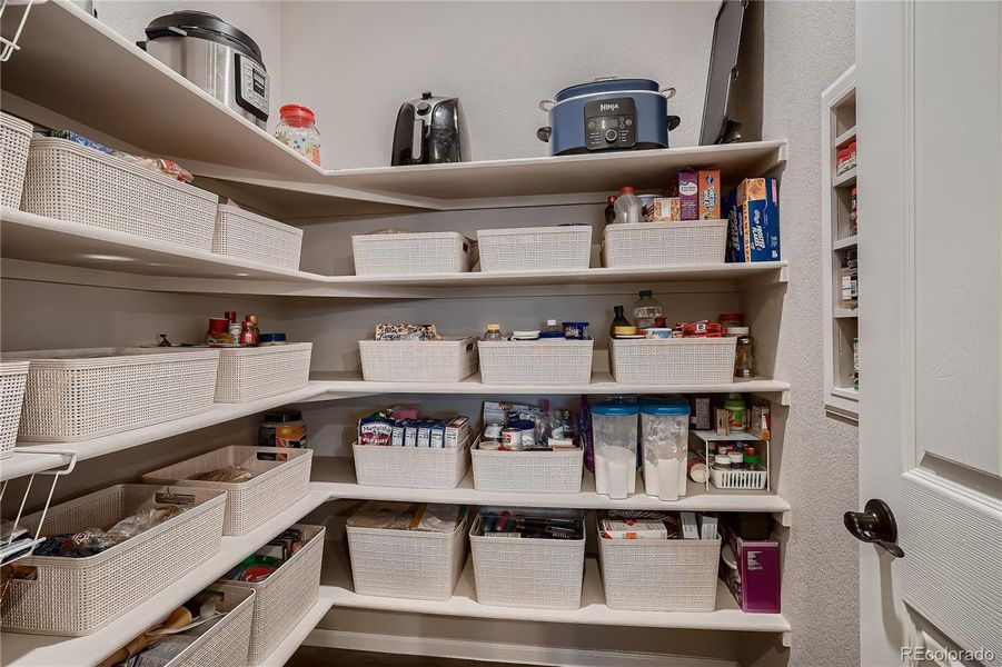 Massive Pantry.