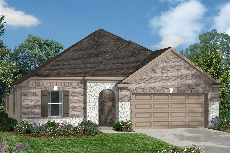 Welcome home to 12614 Blue Jay Cove Lane  located in Lakewood Pines Preserve and zoned to Humble ISD!
