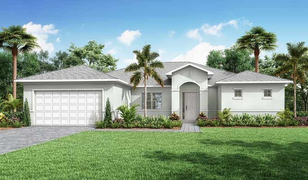 New construction Single-Family house St Martin, 3174 Southwest Savona Boulevard, Port St. Lucie, FL 34953 - photo