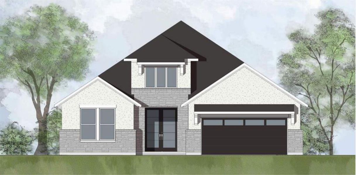 New construction Single-Family house 232 Running Fawn, Georgetown, TX 78628 Huntley II C- photo