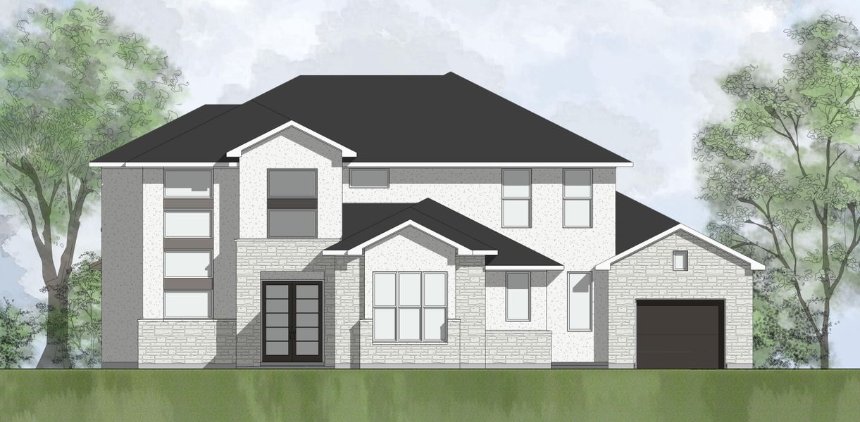 New construction Single-Family house Marlyn, 208 Bold Sundown, Liberty Hill, TX 78642 - photo