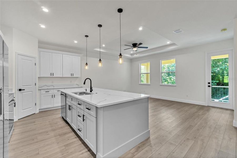 kitchen-living room