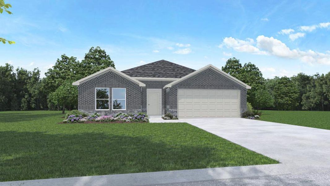 New construction Single-Family house 11844 Summertime Drive, Willis, TX 77318 Plan X40H- photo