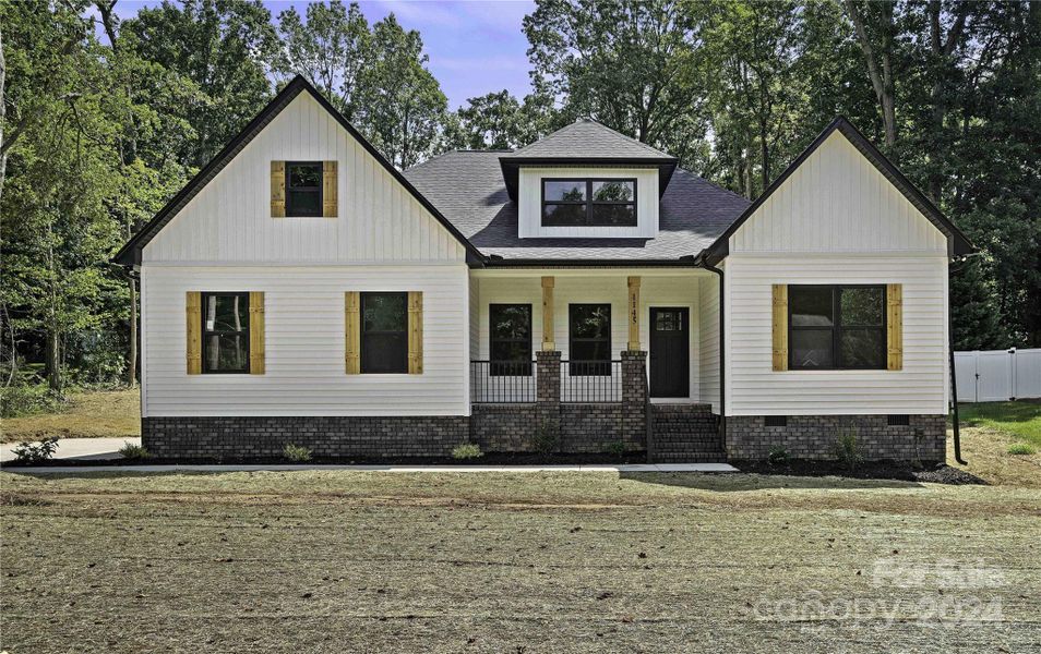 Brand new one Story Farm/Craftsman inspired on almost an acre on a cul de sac.